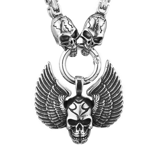 Angel Wing Skull