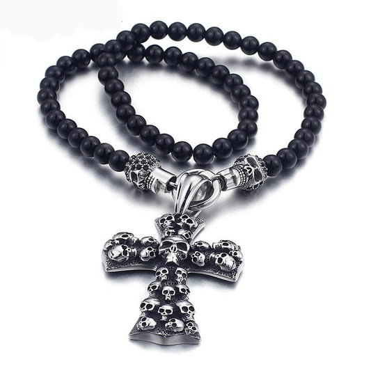 Skull Cross Necklace