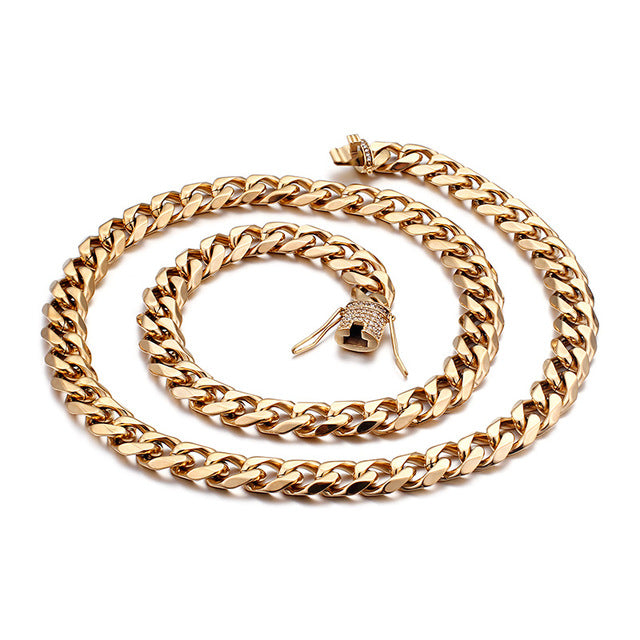 Last call Gold Cuban Chain